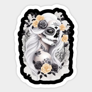 Catrina de Oro- Golden Catrina Sticker